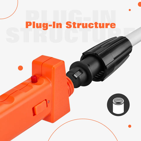 OUTPHORCE rechargeable cattle prod with USB-C and 5600mAh battery for long days.