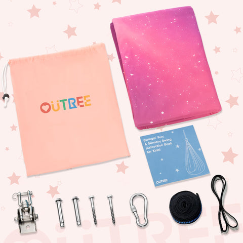 OUTREE adjustable straps and daisy-chain for versatile height options