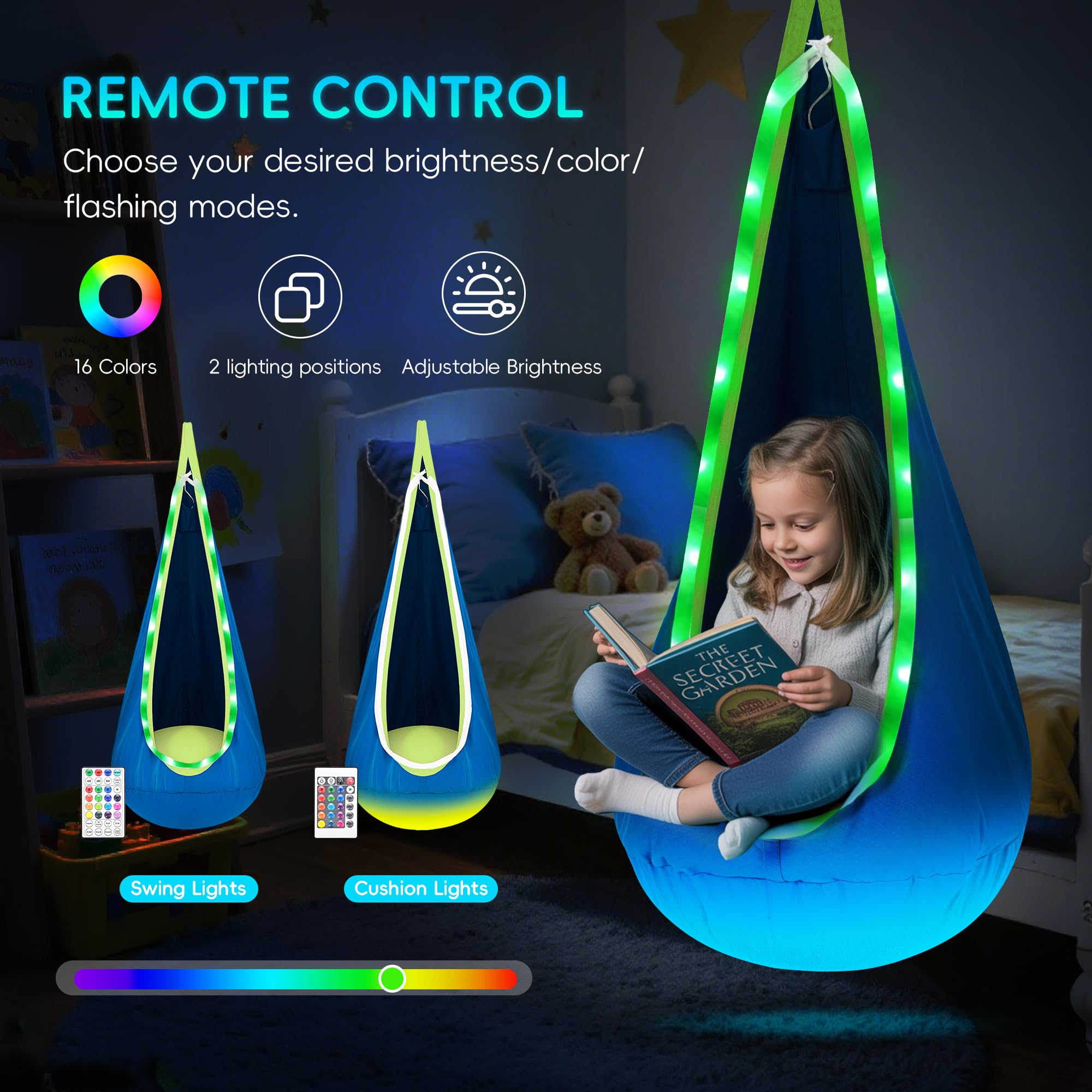OUTREE Cotton Kids Chair for indoor and outdoor spaces, comfy and durable.
