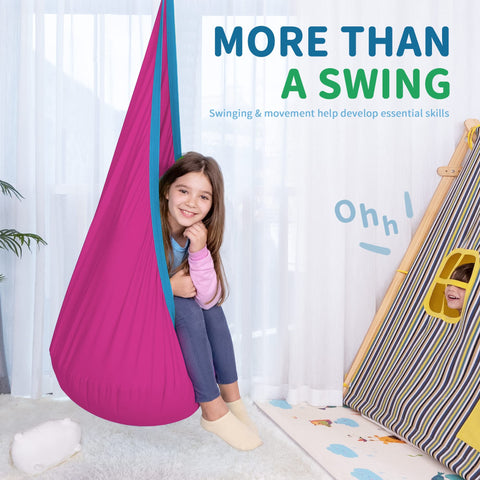 OUTREE outdoor hanging from a tree demonstrates versatile use in the yard.