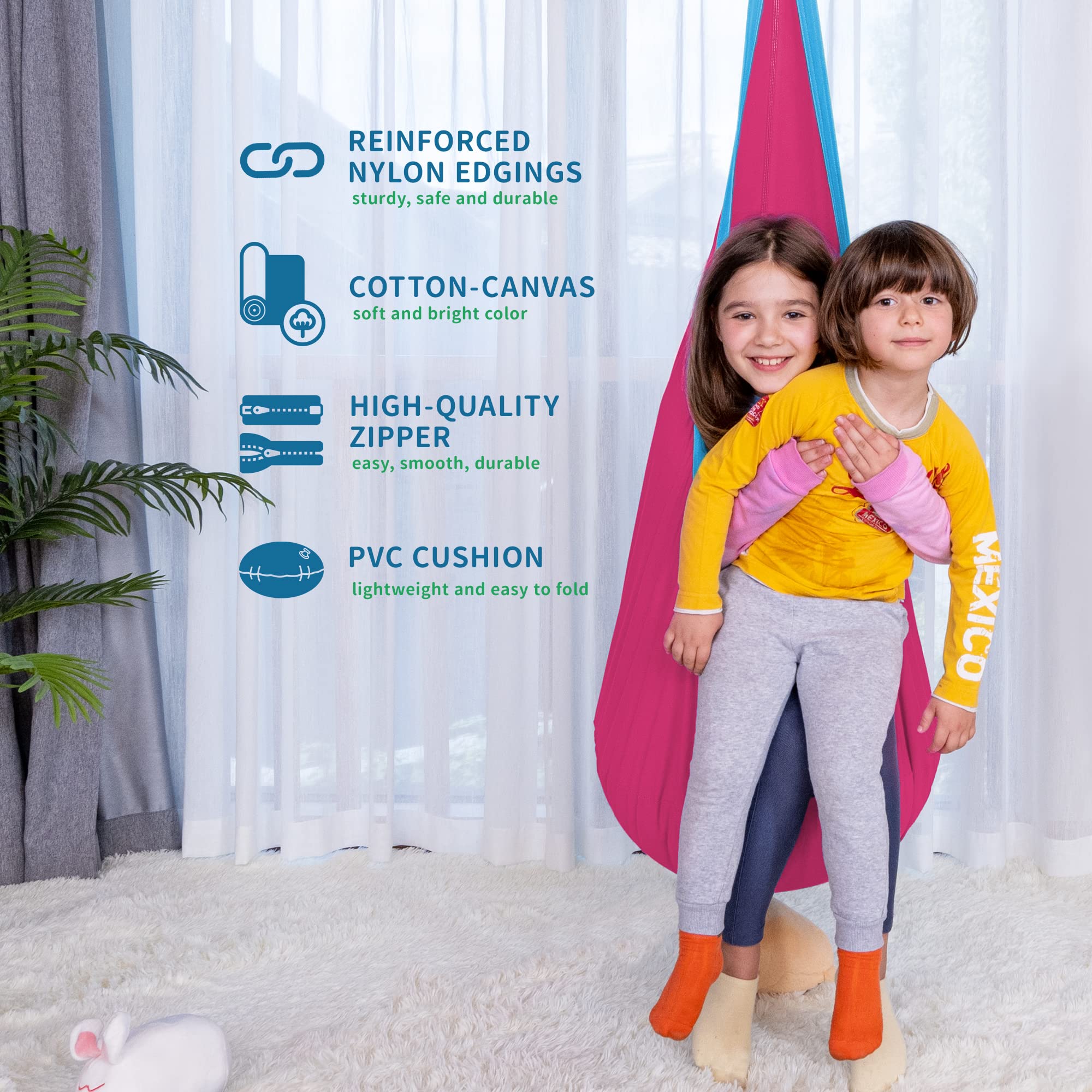 OUTREE reinforced edging and double stitching emphasize durability.