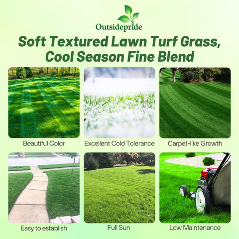 Outsidepride OptiGrowth coating close-up highlights germination support