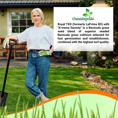 Outsidepride Royal TXD suited for sport fields and high traffic areas.