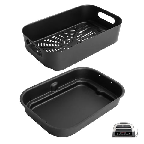 Outspark grill cooking pot for Ninja compatibility, versatile indoor grilling.