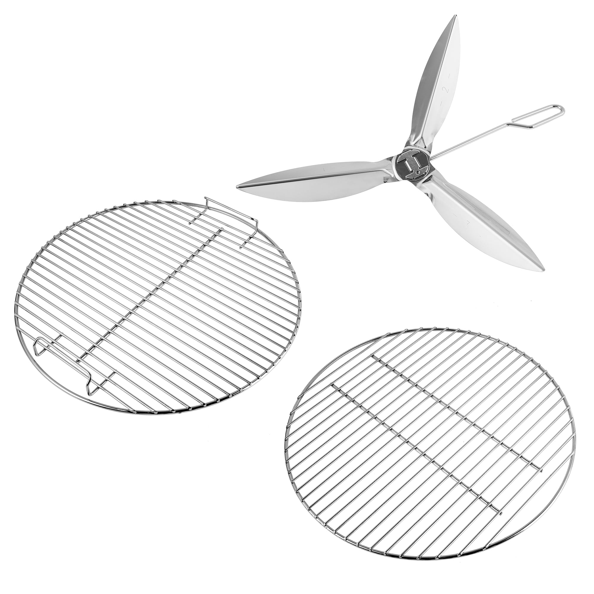 Outspark grill grate for 22-inch kettle ensures a precise Weber fit