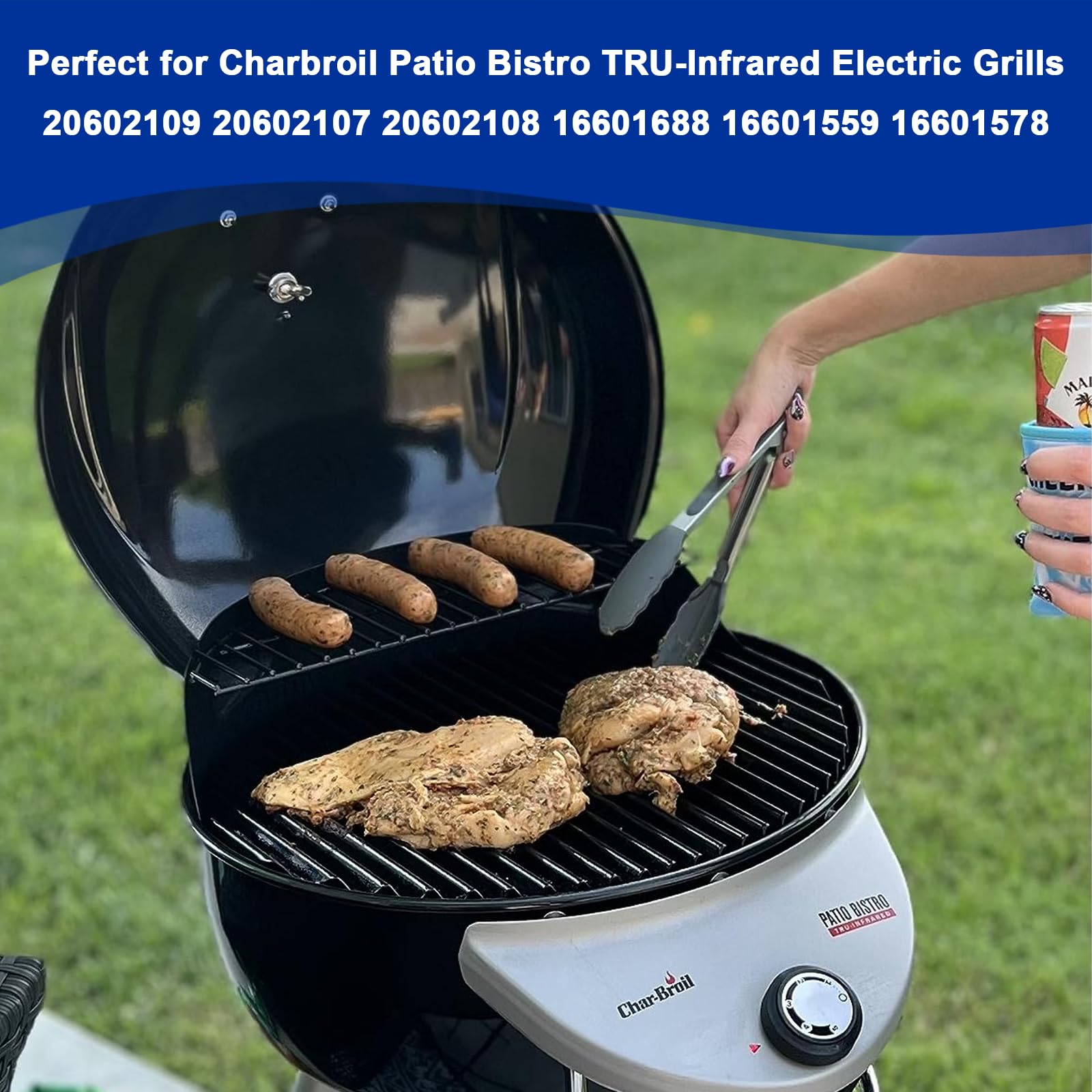 Outspark heating element for Charbroil 16601578 installed to upgrade safety and performance