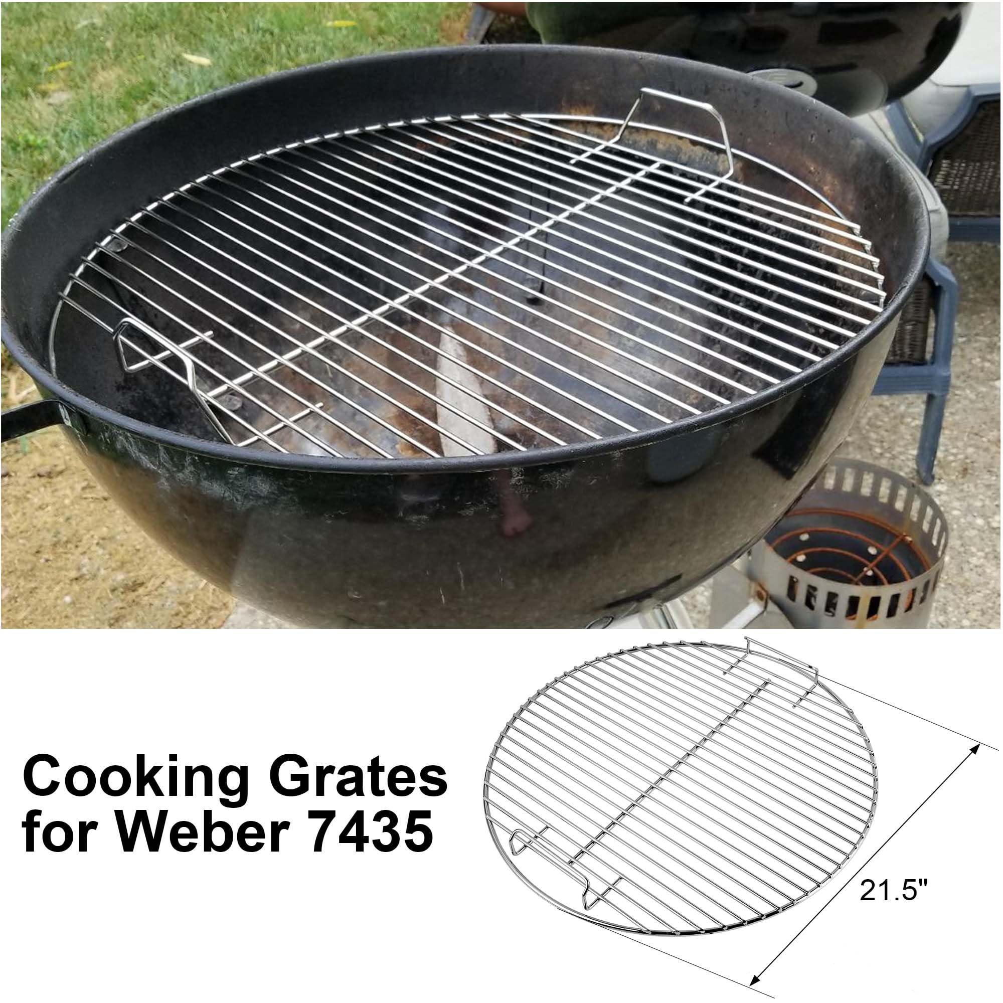 Outspark stainless steel charcoal grate designed for high heat