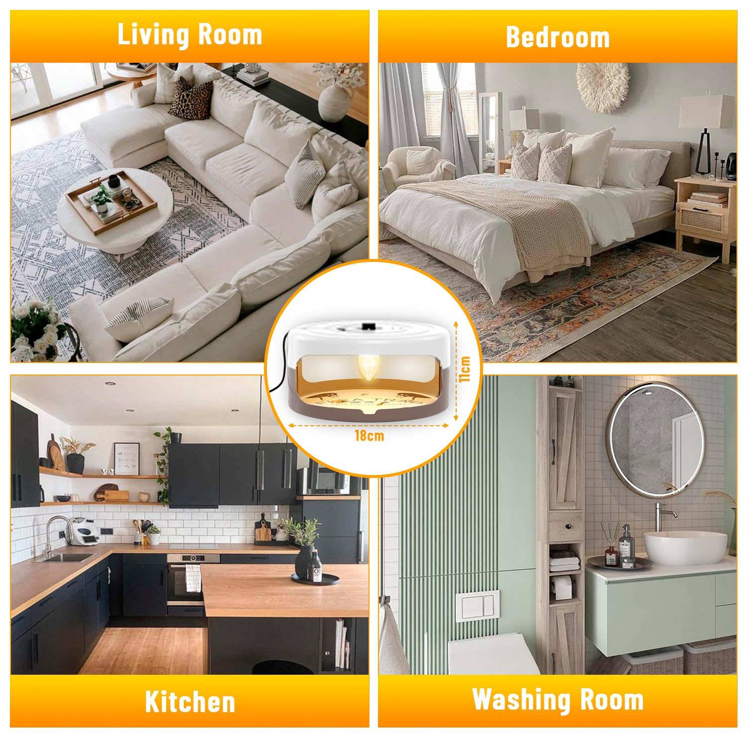 Outtkitywi bed bug killer odorless design safe for families and pets