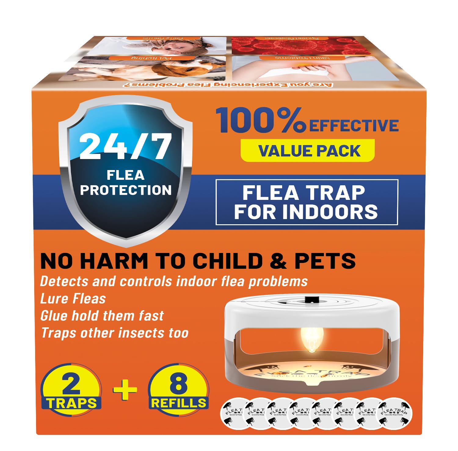 Outtkitywi dual-pack setup ideal for multi-room pest management