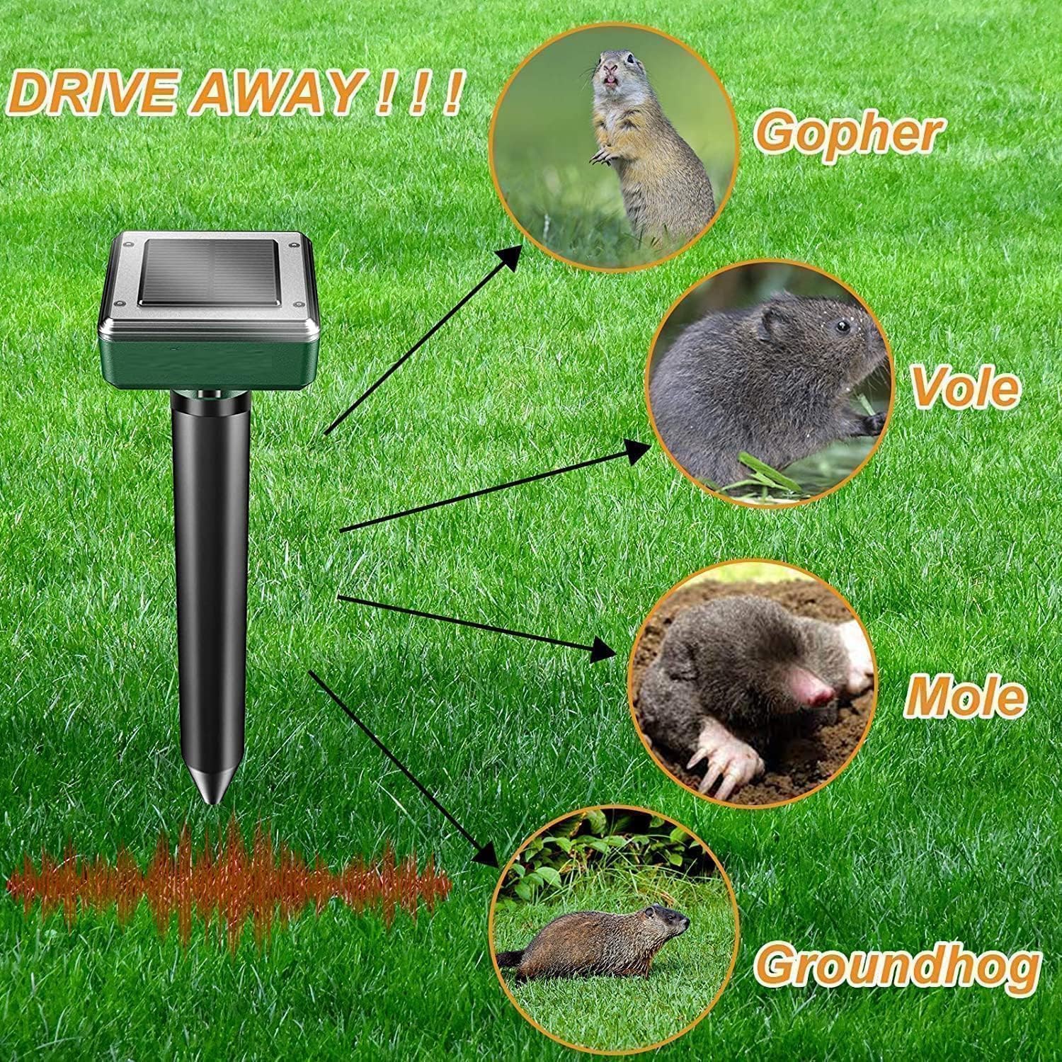 outtkitywi easy spike-in-hole setup for quick deterrence