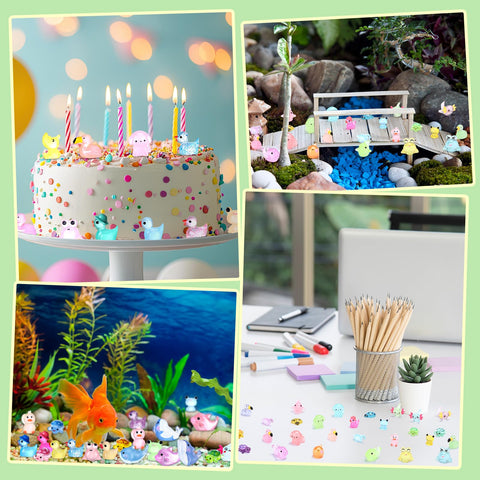 Outus fairy garden decor with multiple animals sparks imaginative landscapes