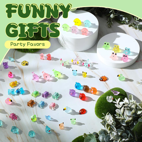 Outus mushroom mini figure adds whimsical detail to fairy gardens or crafts