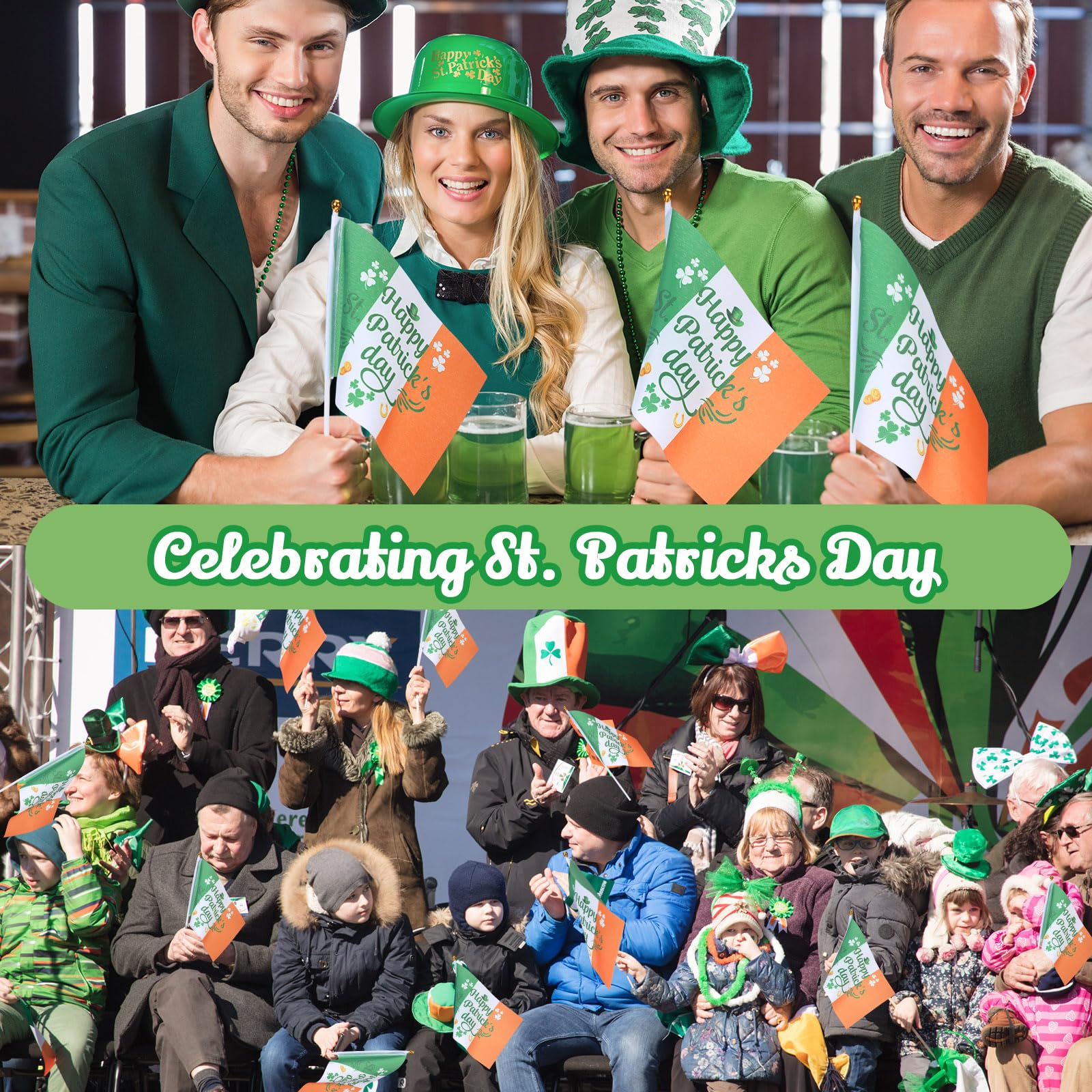 Outus party decor flags suited for indoor and outdoor events, easy to arrange