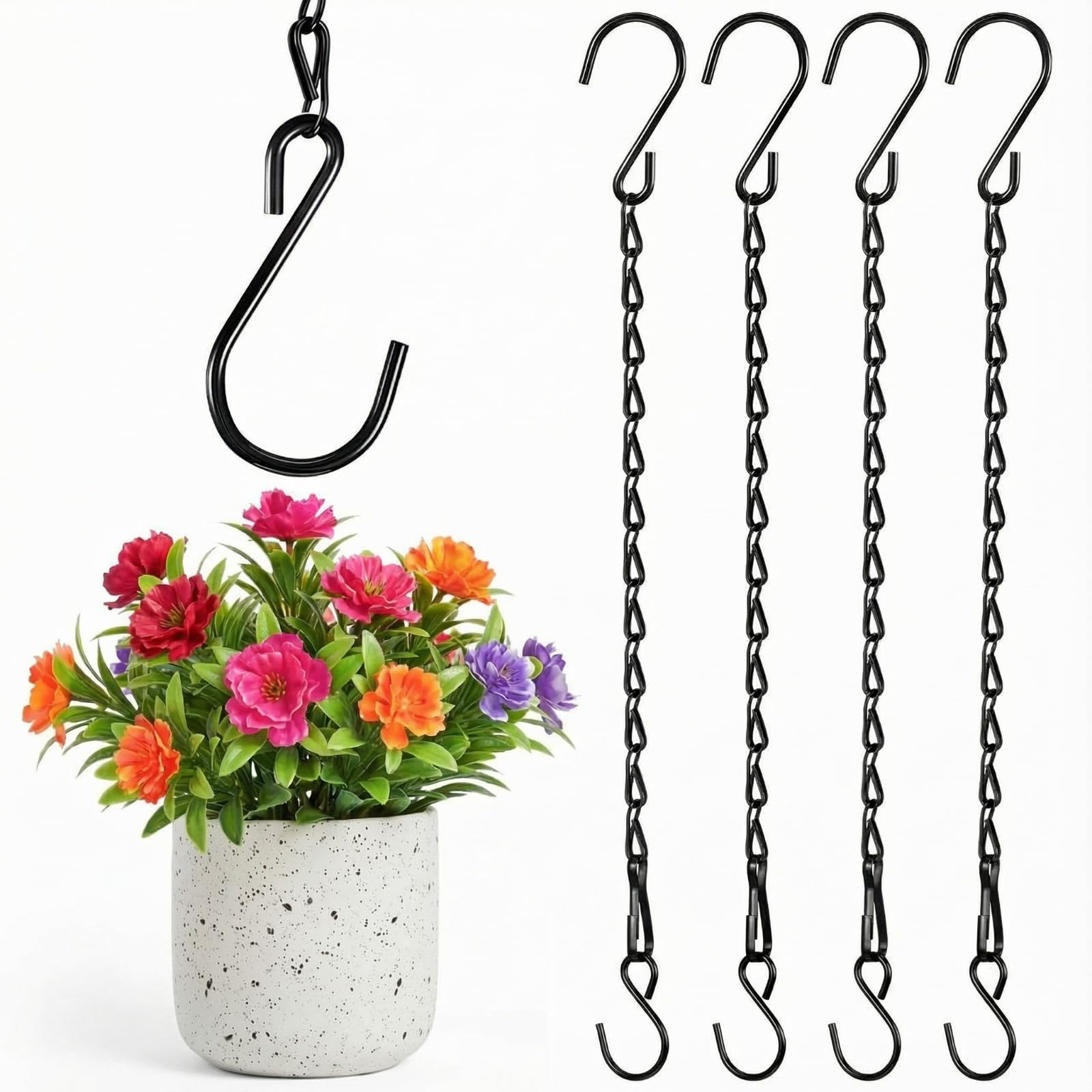 Outus weather-resistant chain ideal for indoor or outdoor décor.