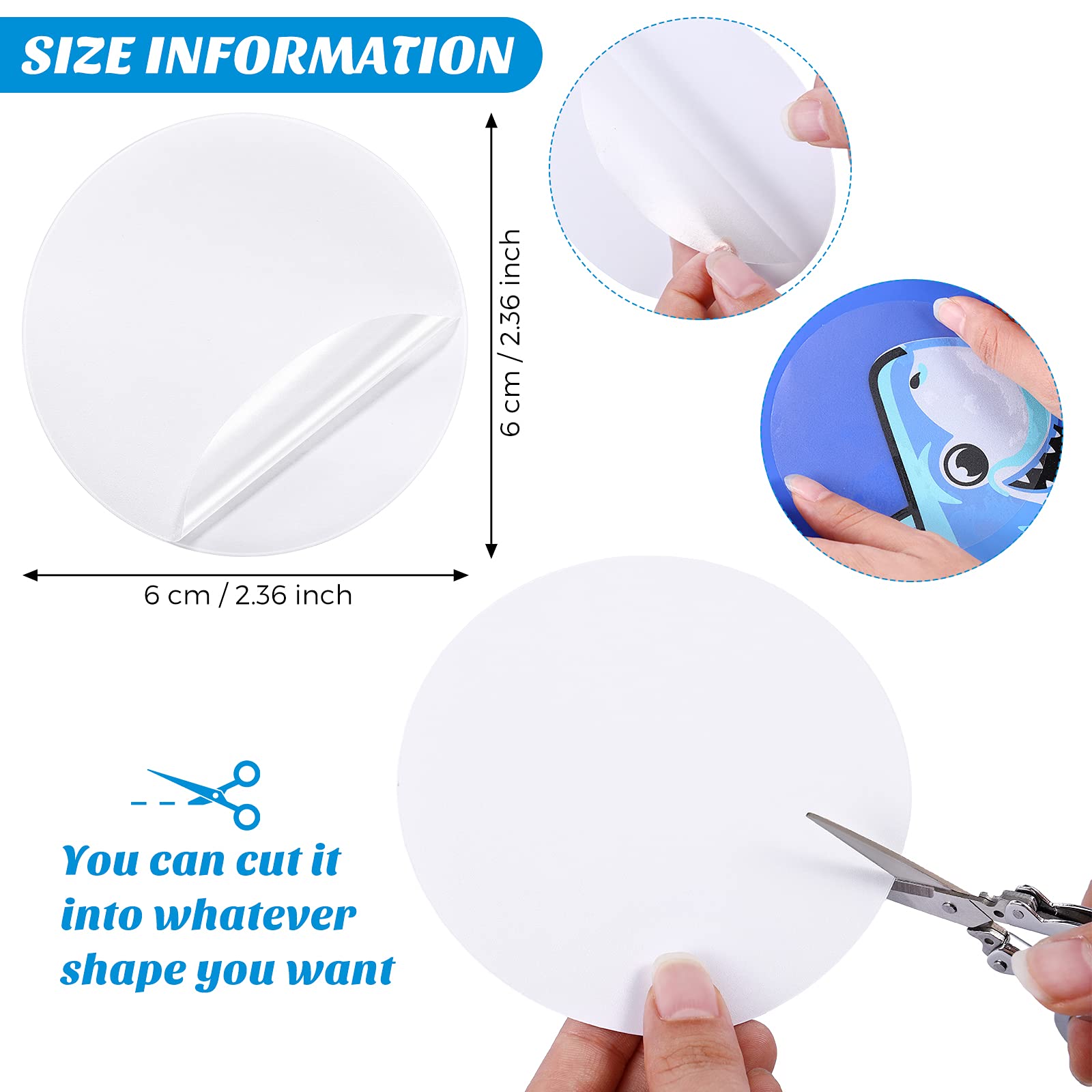 Outus patch cut into shape shows flexible sizing for custom repairs