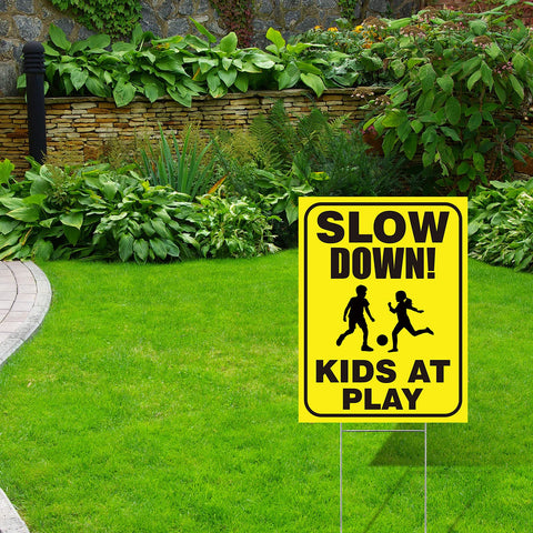 Outus Play Area Sign helps designate safe family play zones.