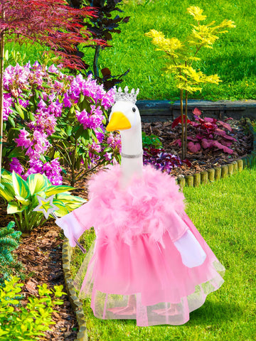 Outus porch goose 23-inch fit ensures snug dressing for lawn geese