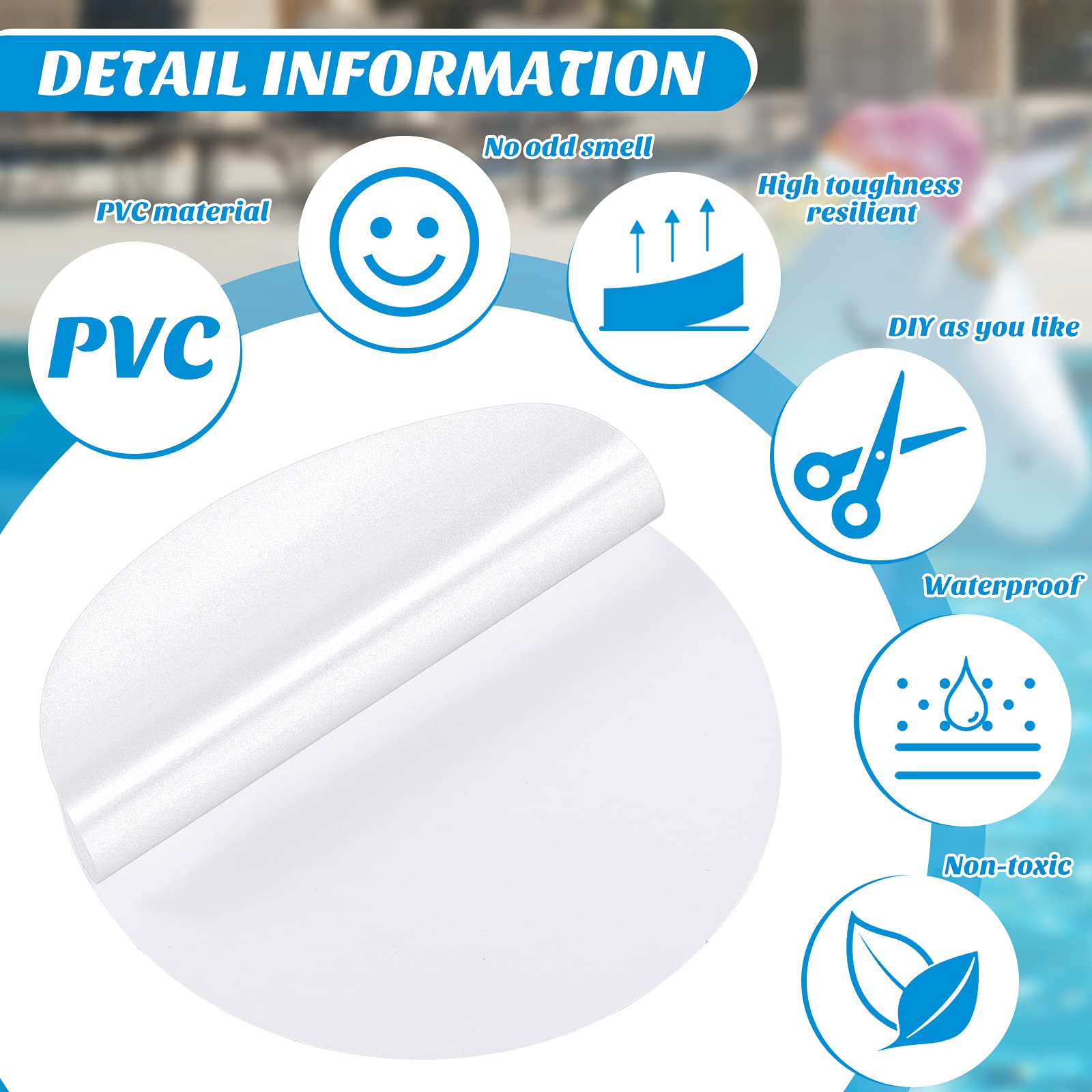Outus pvc durable patches stay strong on inflatables