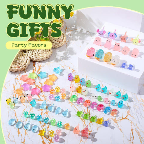 Outus resin dinosaurs and axolotls for whimsical dioramas and crafts.
