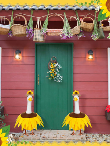 Outus Sunflower Goose Costume packaging ready for gifting.