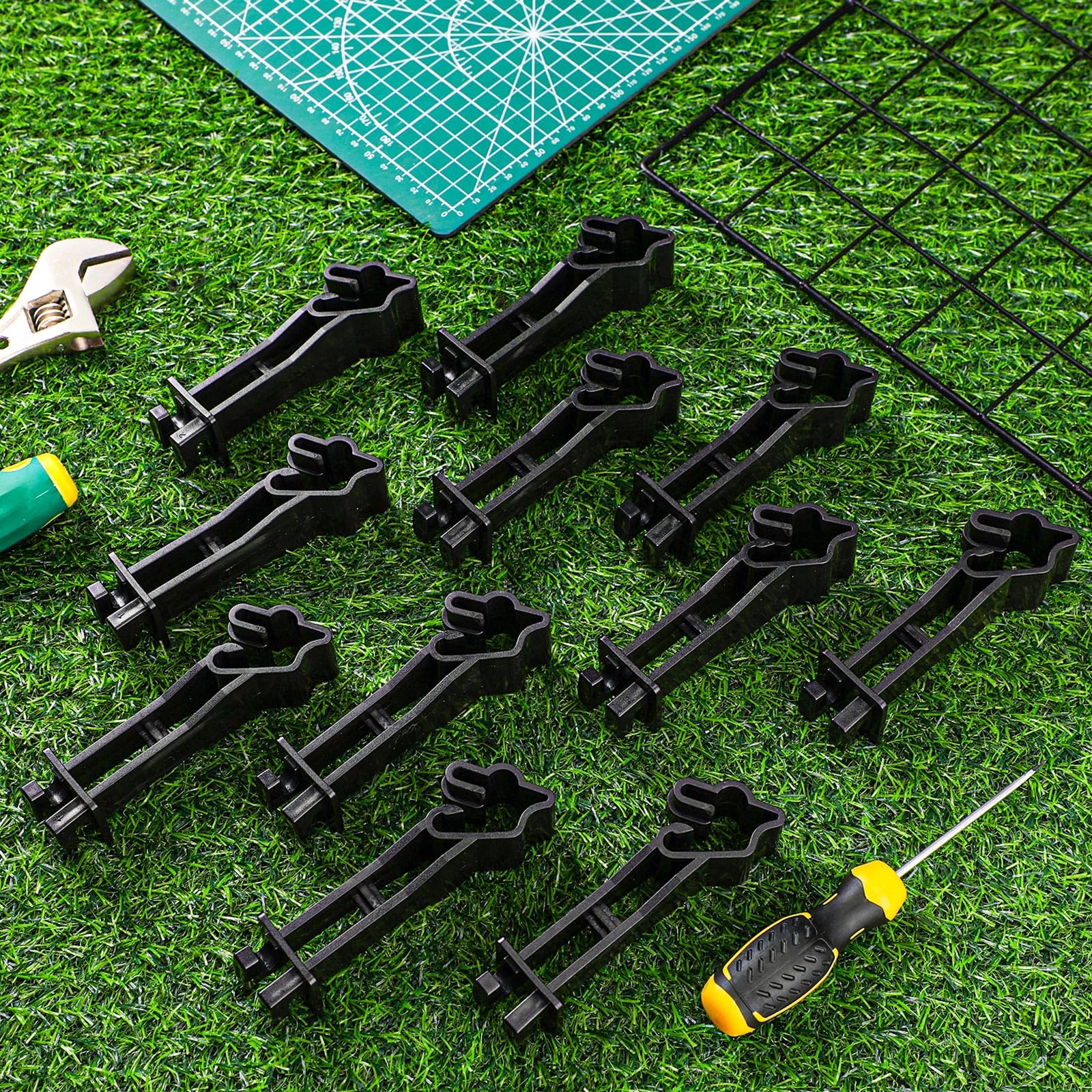 Outus wildlife isolation insulators help protect pastures from wildlife.