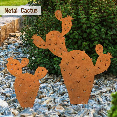OUUJUOZ front-yard cactus decor creates a striking welcome without assembly.