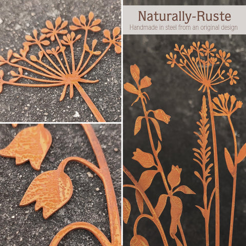 OUUJUOZ weather-resistant garden stakes for year-round outdoor display