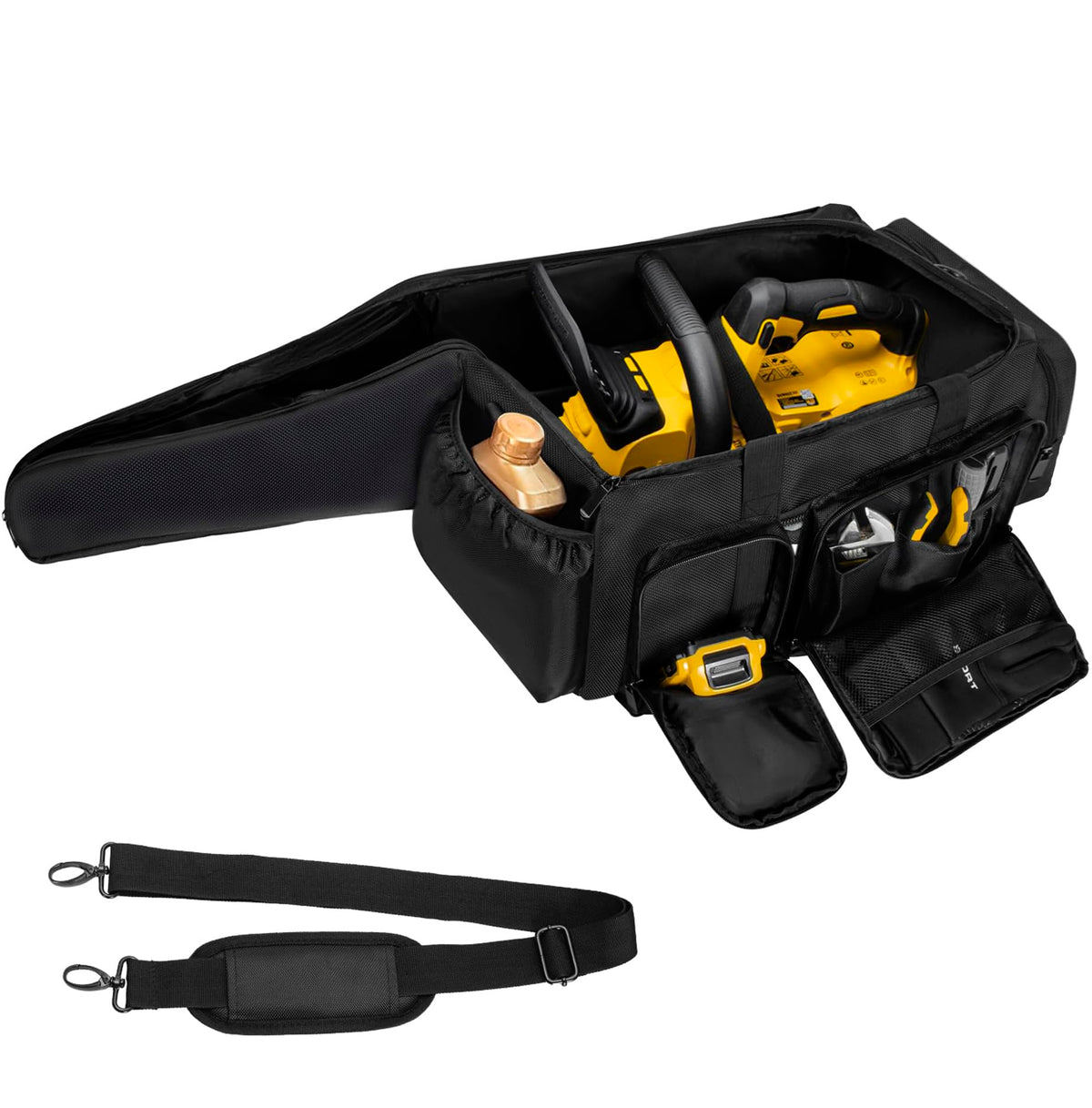 OUUTMEE chainsaw bag waterproof design protects tools in wet conditions