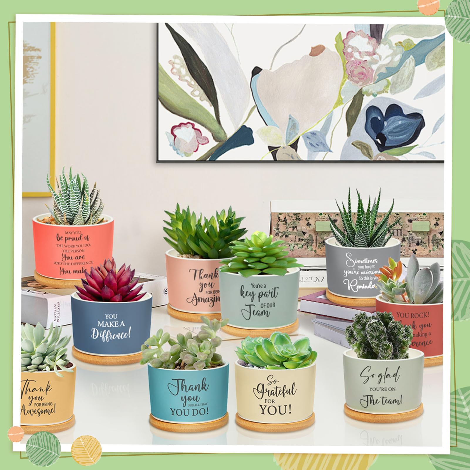 Ouvibor office desk decor gift for coworkers and volunteers