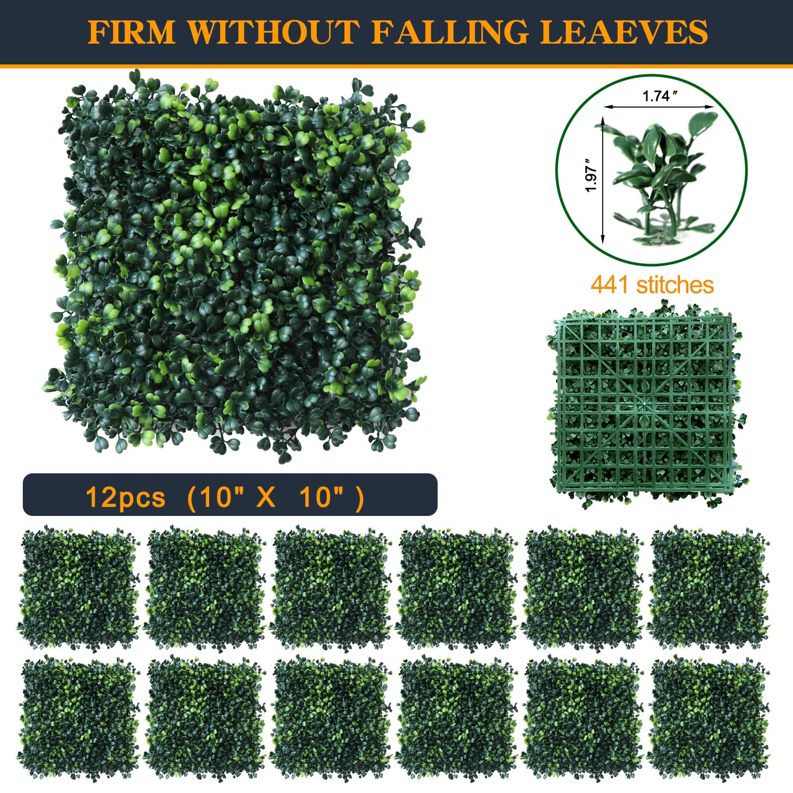 ouyuanwall boxwood texture close-up for realistic indoor greenery
