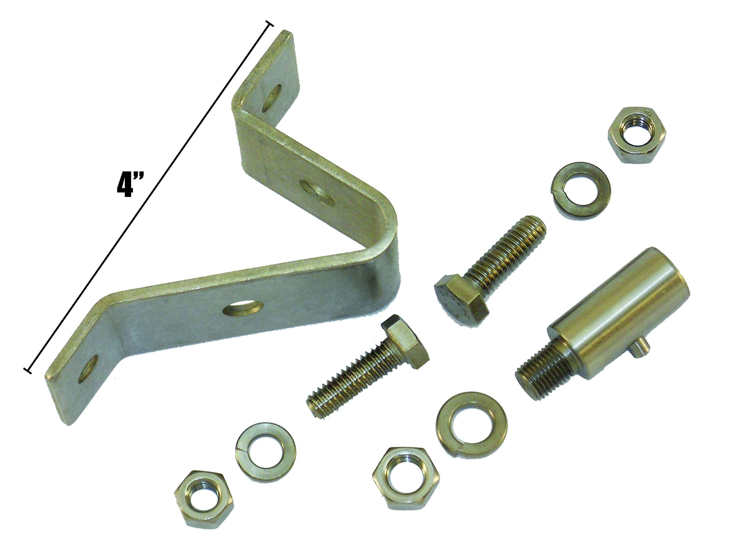 OVERSIZE WARNING STAINLESS STEEL hardware included, enabling quick and secure installation.