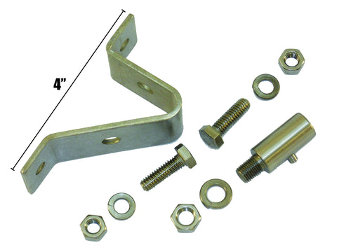 OVERSIZE WARNING STAINLESS STEEL hardware included, enabling quick and secure installation.
