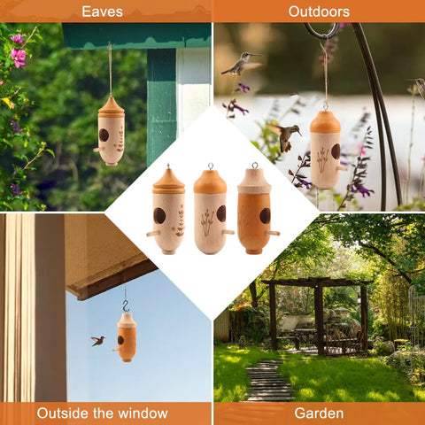 Ovrimelle ideal near nectar sources to invite hummingbirds.