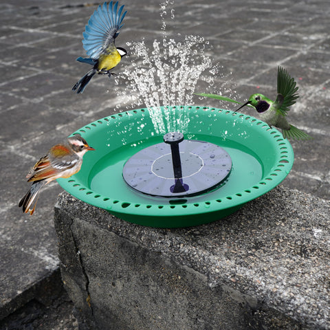 OVZILKI bird bath multi-bird friendly design