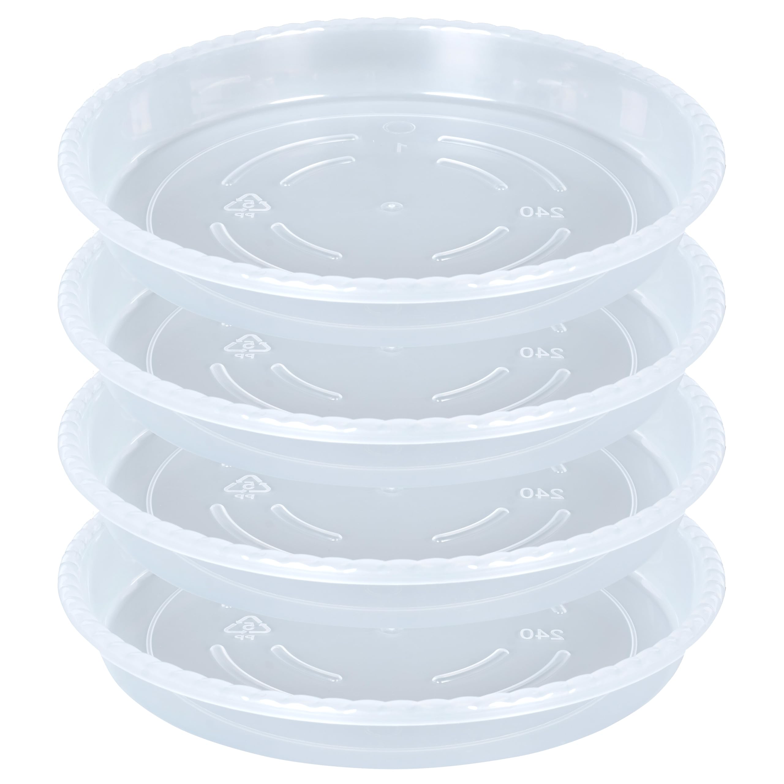 OVZILKI plant saucer 16-inch top view keeps pots clean and water contained.