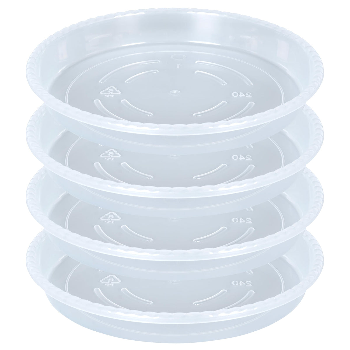 OVZILKI plant saucer 16-inch top view keeps pots clean and water contained.