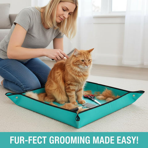 Owl Focus repotting mat suitable for indoor gardening.