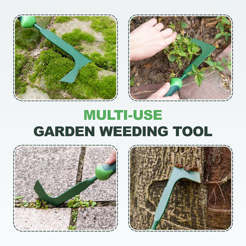 Owlett Crack Weeder moss scrapes top blade removing moss and dirt