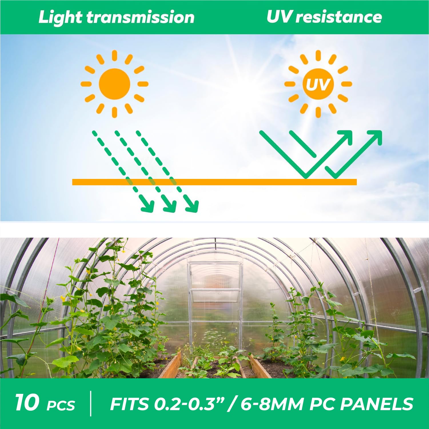 OWLHAUS lightweight H connectors enable quick installation.