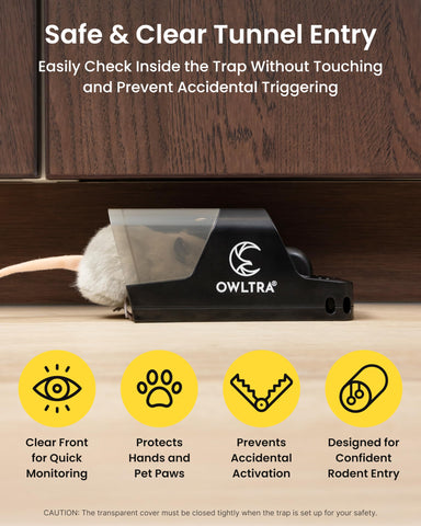 OWLTRA clear-tunnel-entry lets you monitor activity without re-triggering.