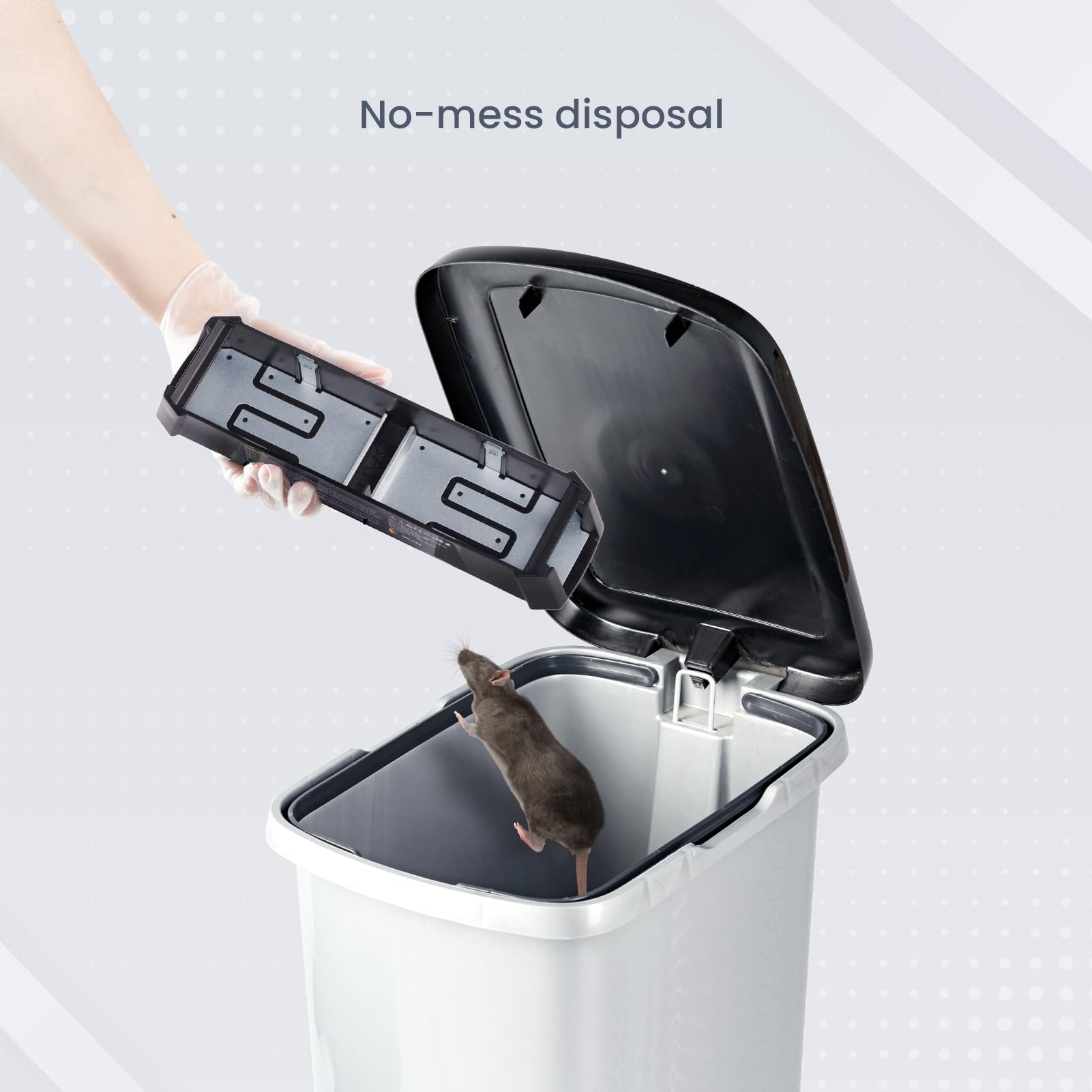 OWLTRA EMZ Plus dual-side-entry design captures rodents from either side