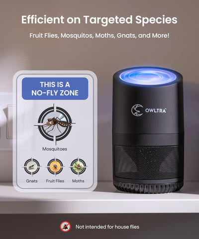 OWLTRA IMT-L70 glue board inside captures insects safely.