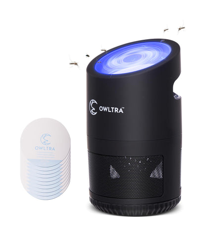 OWLTRA IMT-L70 UV light attraction draws insects toward the trap for efficient capture.