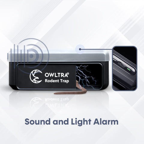 OWLTRA OW-7 waterproof cover attached indicates outdoor-ready setup.