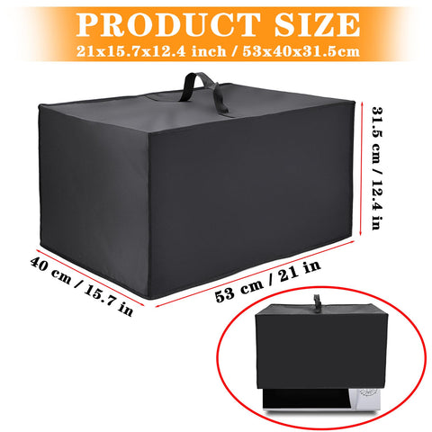 OwnMy aluminum-insulated interior cover, close-up shows heat resistance