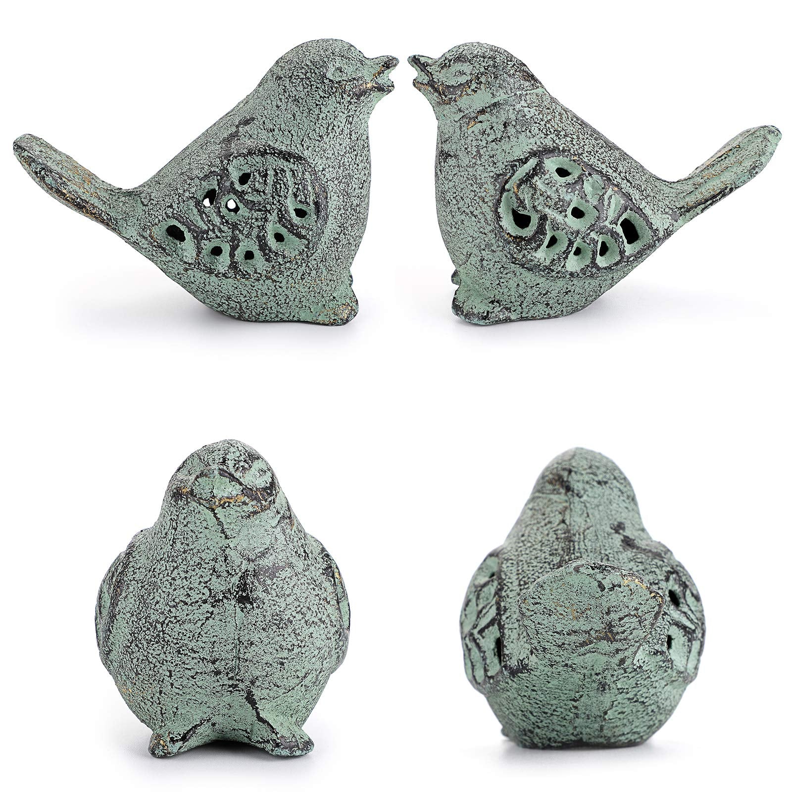OwnMy cast iron yard decor stands steady in wind and weather.