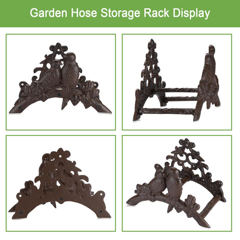OwnMy hose holder anti-rust coating protects against weather and wear.