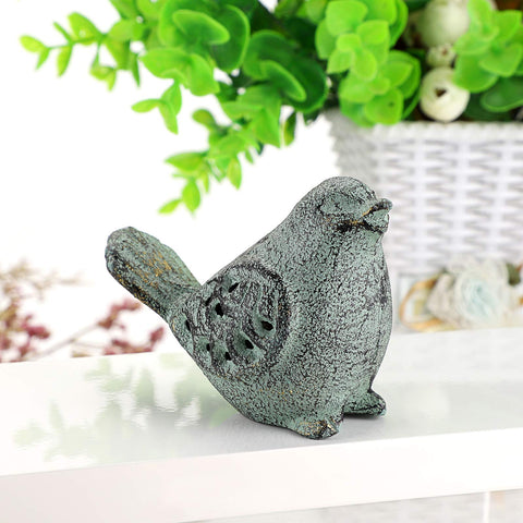 OwnMy green bird sculpture two-piece set for indoor display and charm.