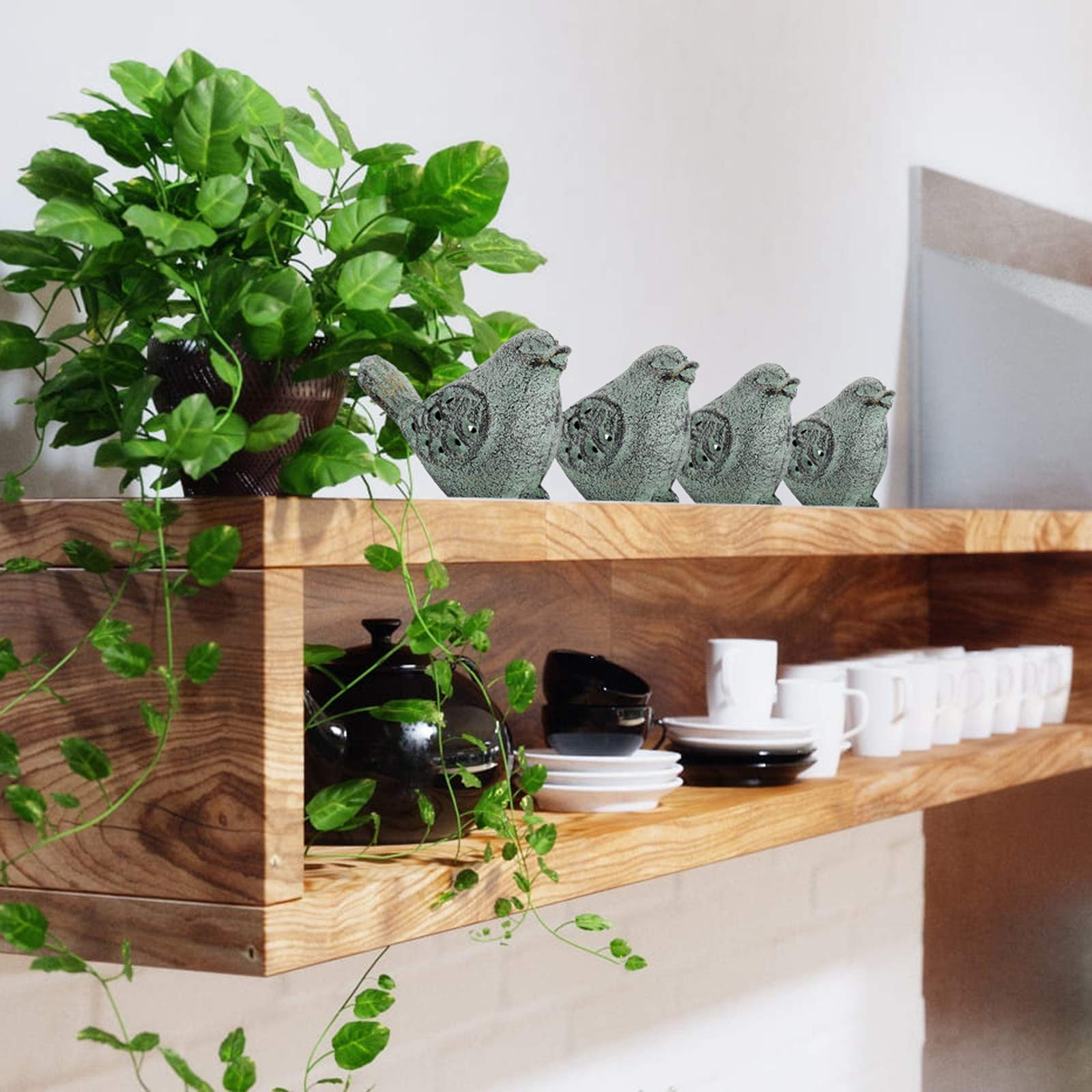 OwnMy bird statue can work as a reliable paperweight or accent.