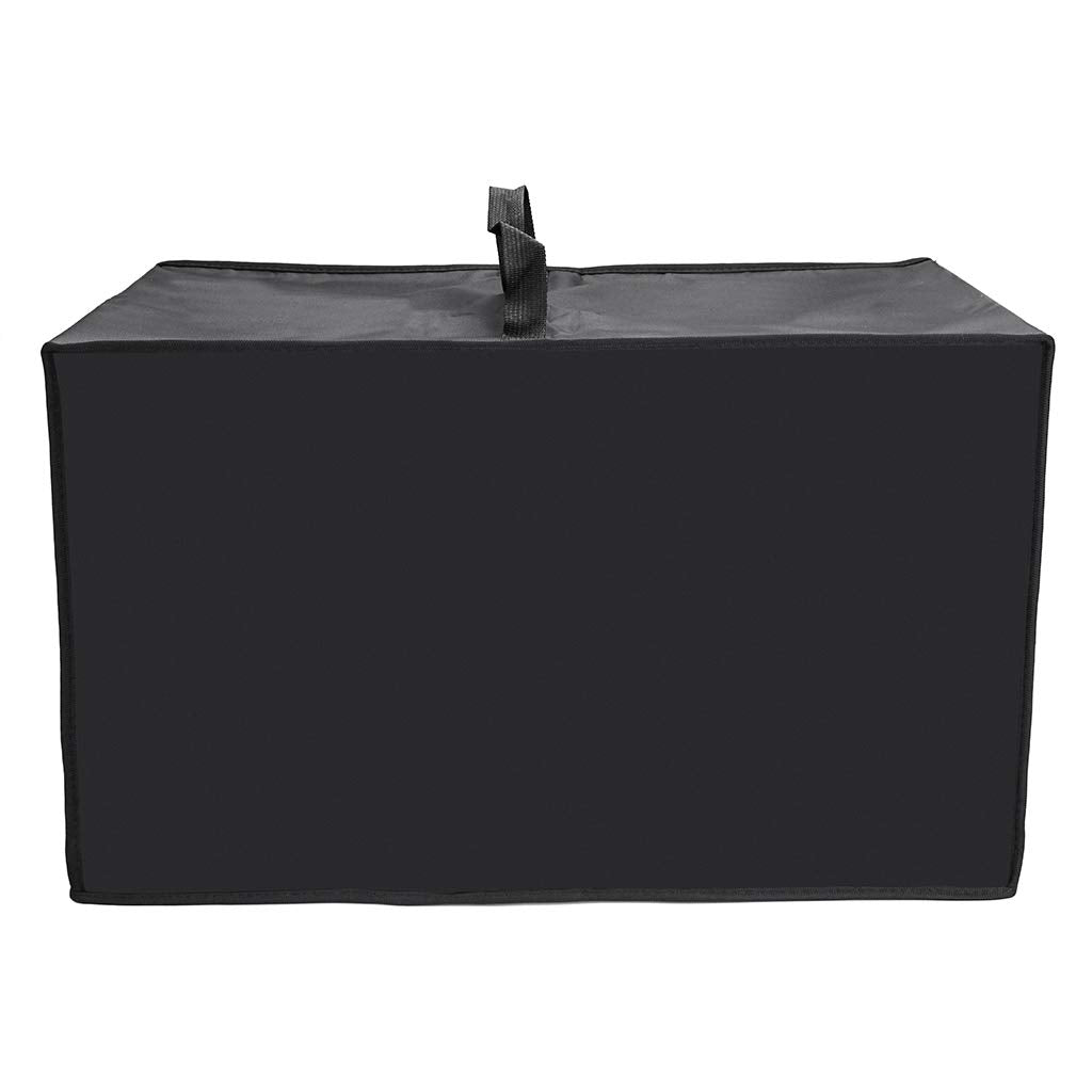 OwnMy heat-resistant microwave cover, front view, protects from dust and splashes